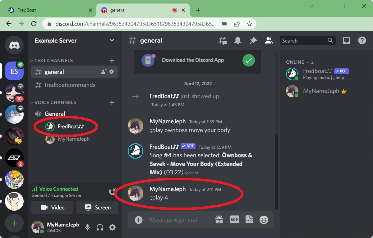 Music-focused discord servers