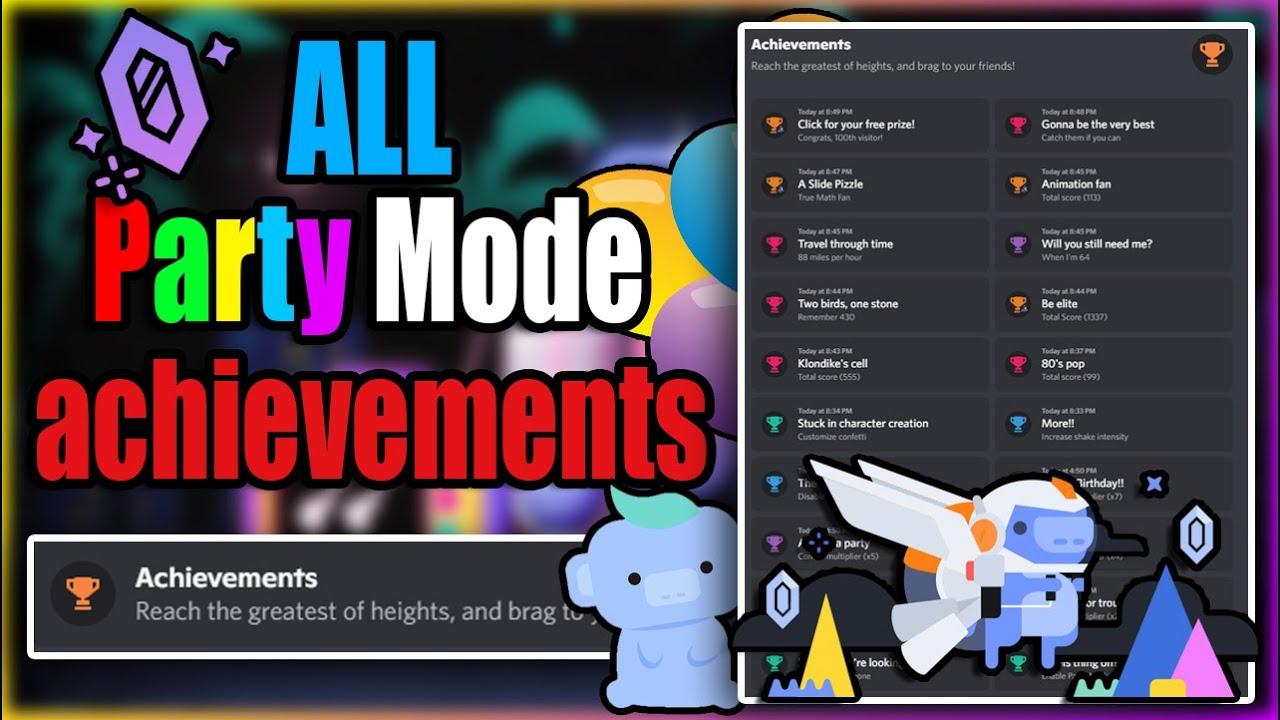 How to Get All Discord Party Mode Achievements (2023)