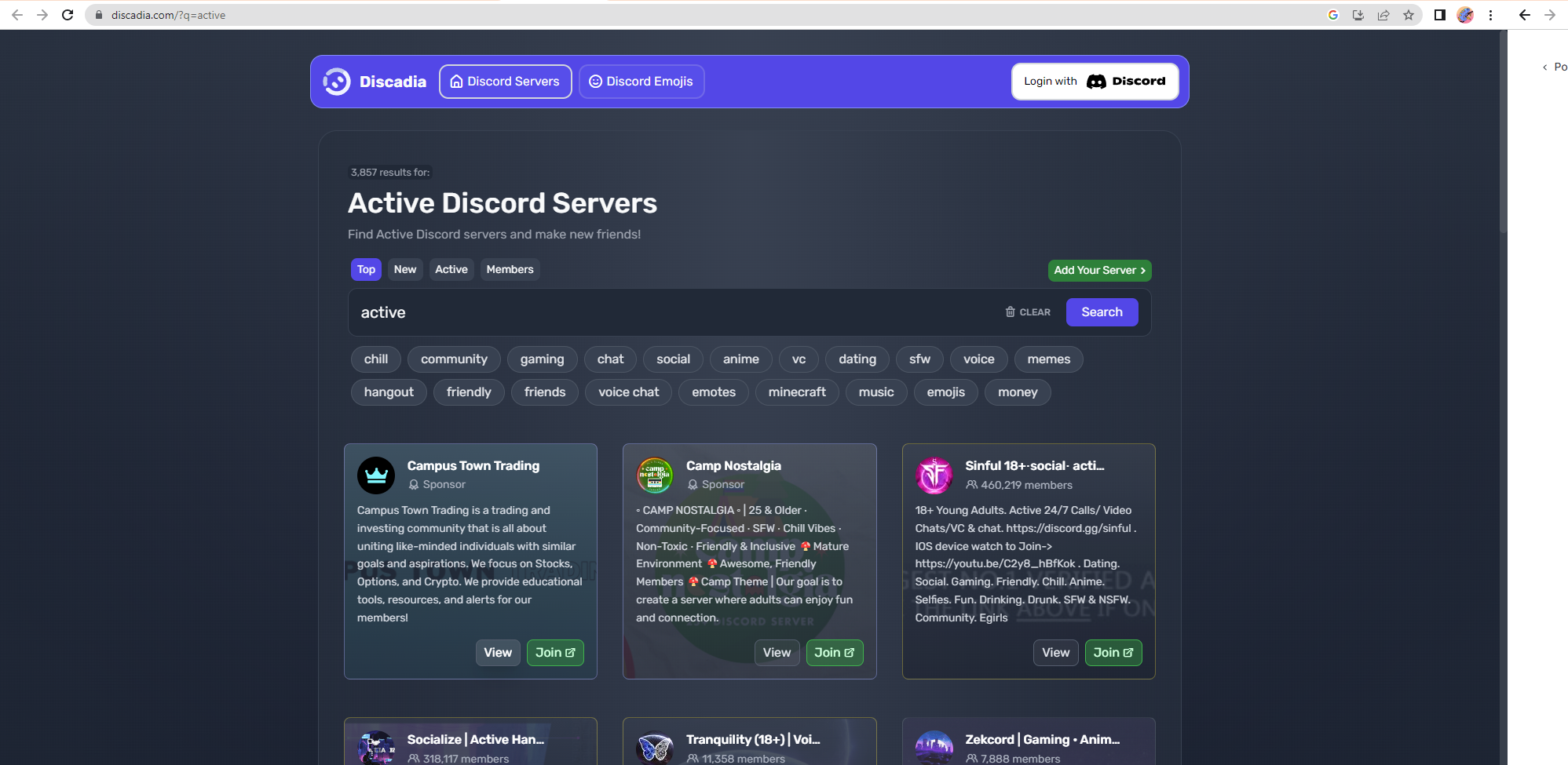 Public Discord Servers  DISBOARD: Discord Server List